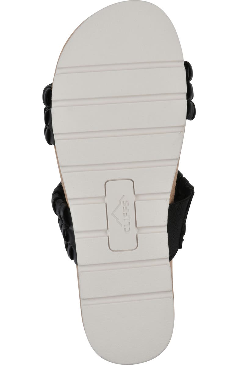 CLIFFS BY WHITE MOUNTAIN Tahnkful Weave Strap Sandal, Alternate, color,