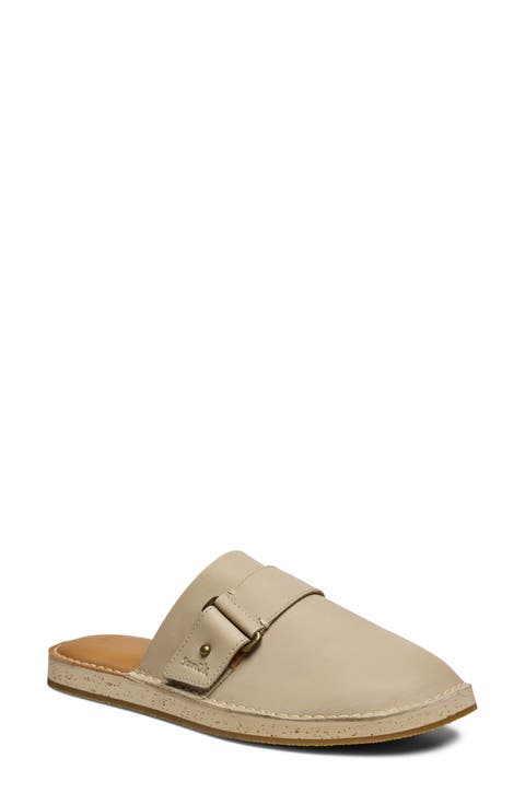 You Got My Back Crafted Leather Flat Mule