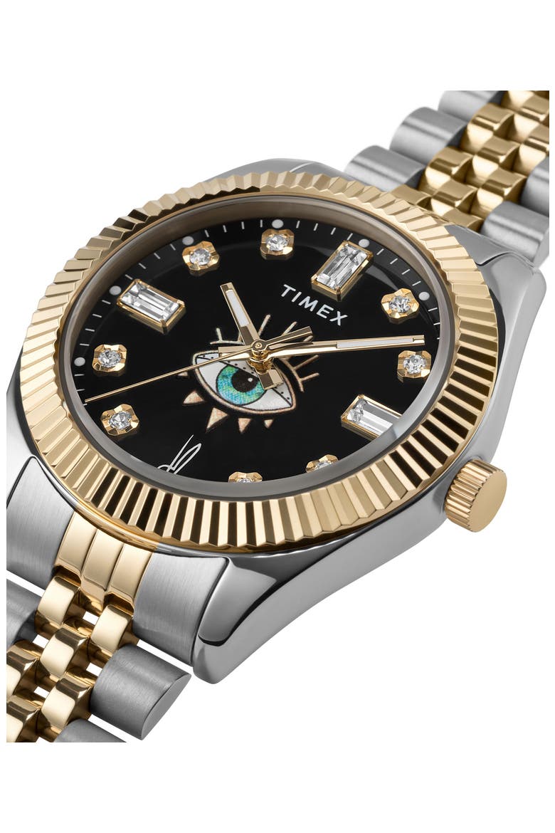 Waterbury x Jacquie Aiche Bracelet Watch, 36mm, Alternate, color, TWO-TONE