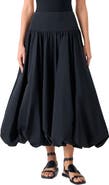 Akris punto Techno Taffeta Balloon Hem Skirt