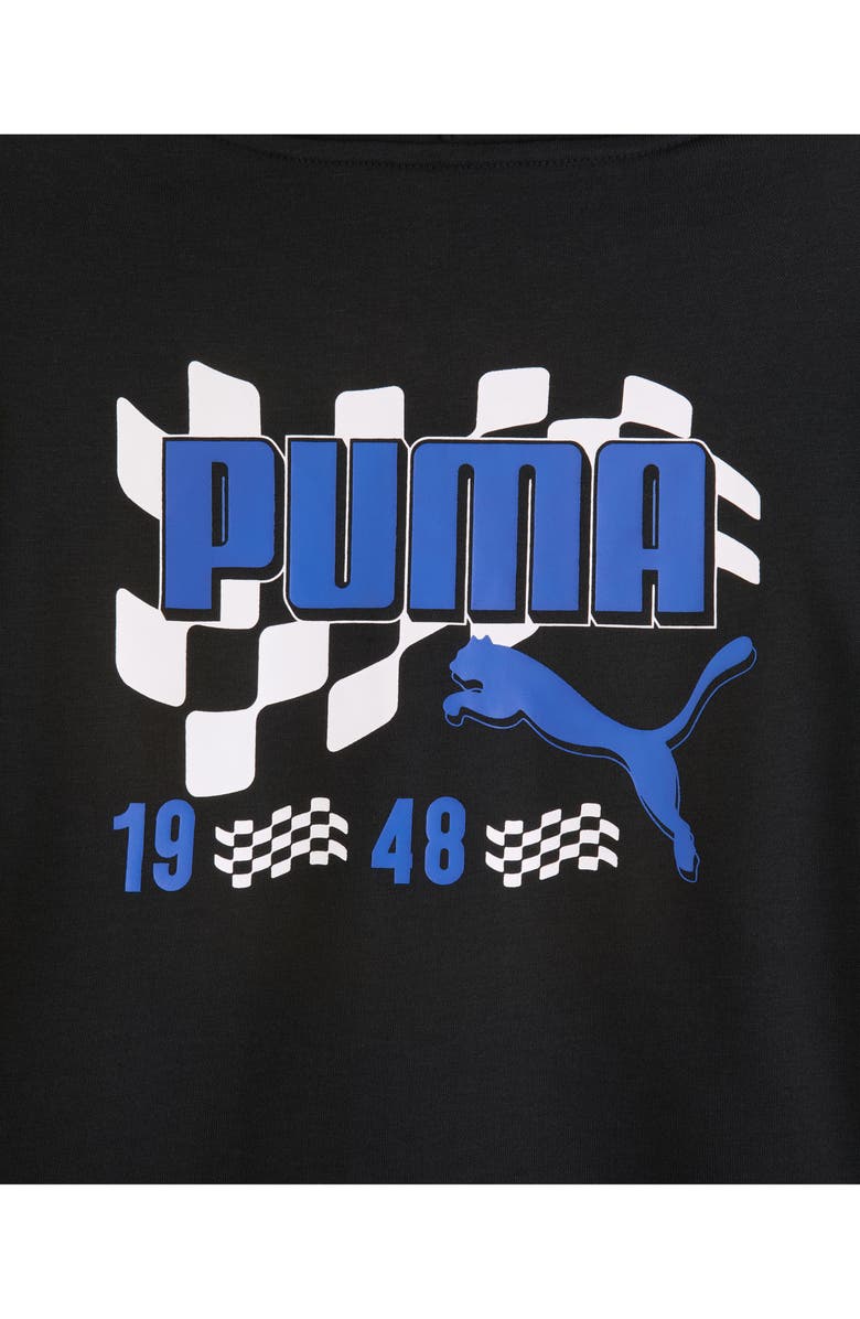 PUMA Kids' Speed Squad Pack Cotton Blend Fleece Zip Hoodie, Alternate, color, Black