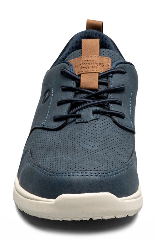 Nunn Bush Conway Moc Toe Oxford Sneaker In Navy Multi
