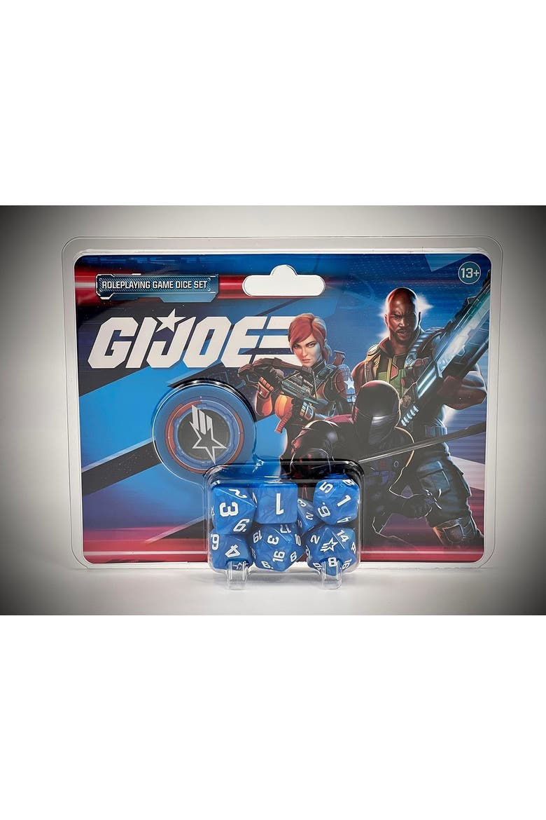 G.I. JOE Roleplaying Game Dice Set, Alternate, color, Multicolored