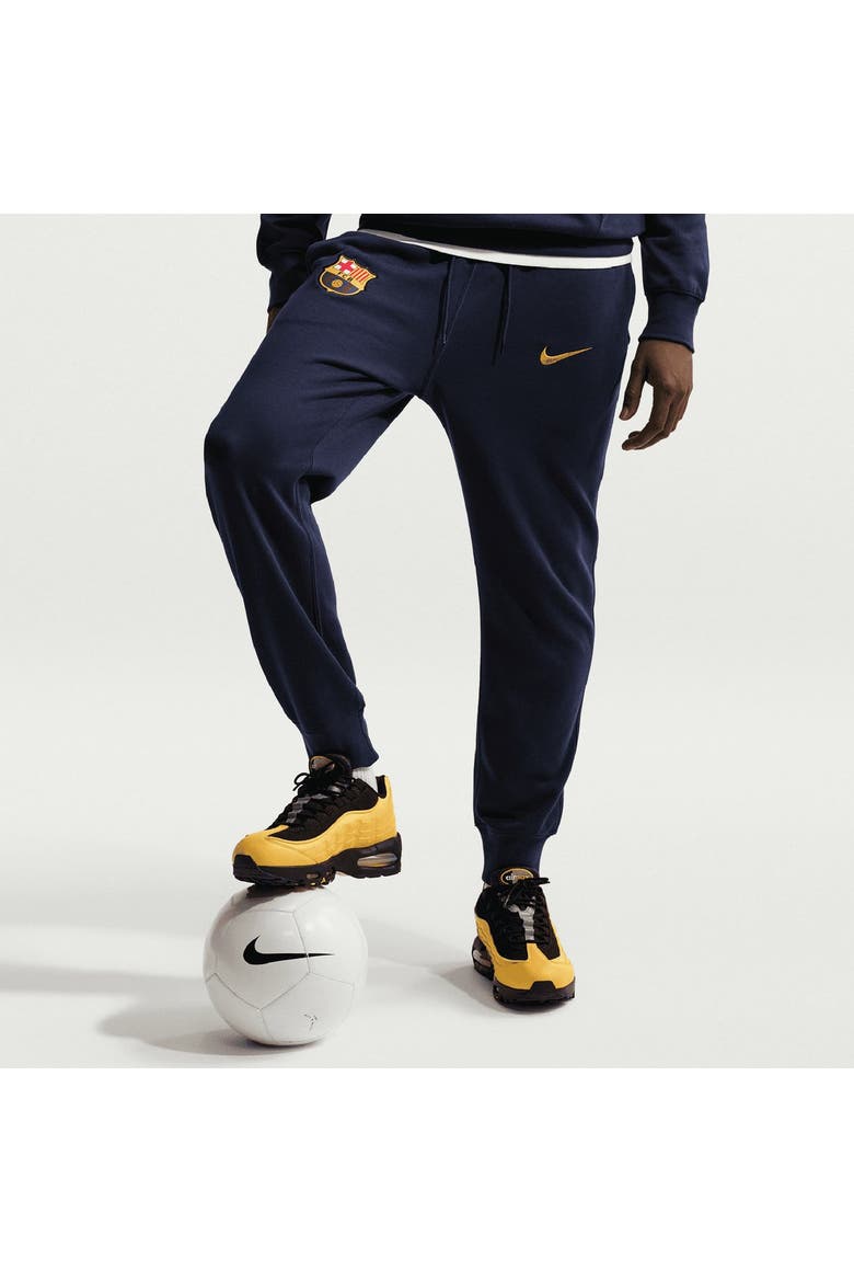 Men's Nike Blue Barcelona Club Joggers, Main, color, Blue