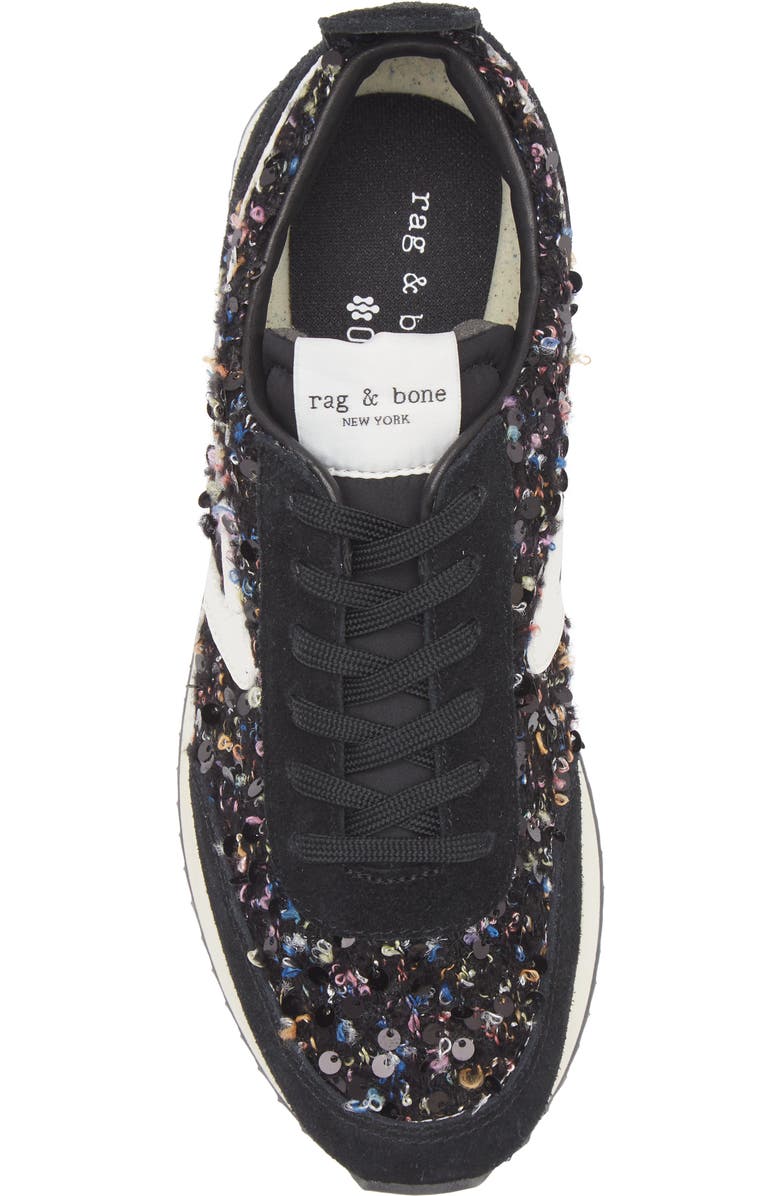rag & bone Retro Runner Bouclé Sneaker, Alternate, color,