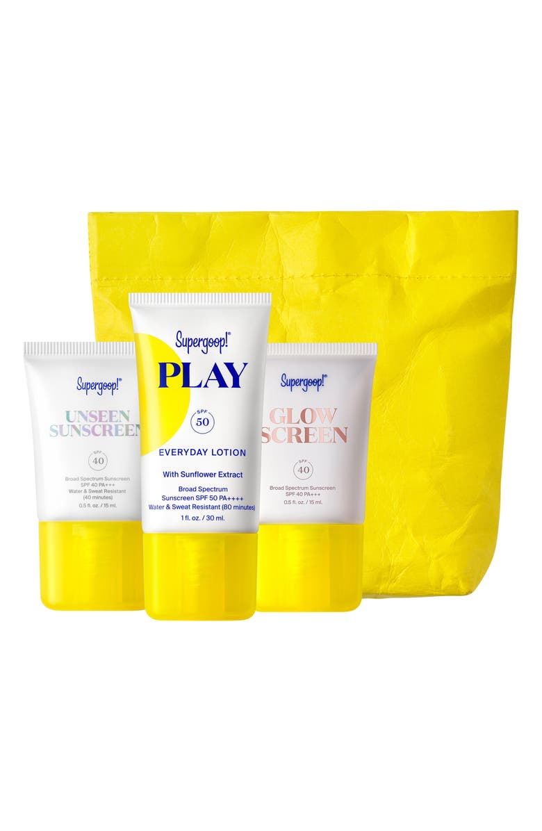 Supergoop!<sup>®</sup> Supergoop! SPF Bestsellers Sunscreen & Lotion Starter Set, Alternate, color, 