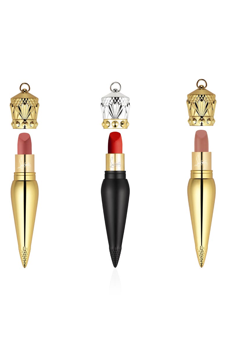 Christian Louboutin Rouge Louboutin Velvet Matte Lipstick Set, Main, color, 