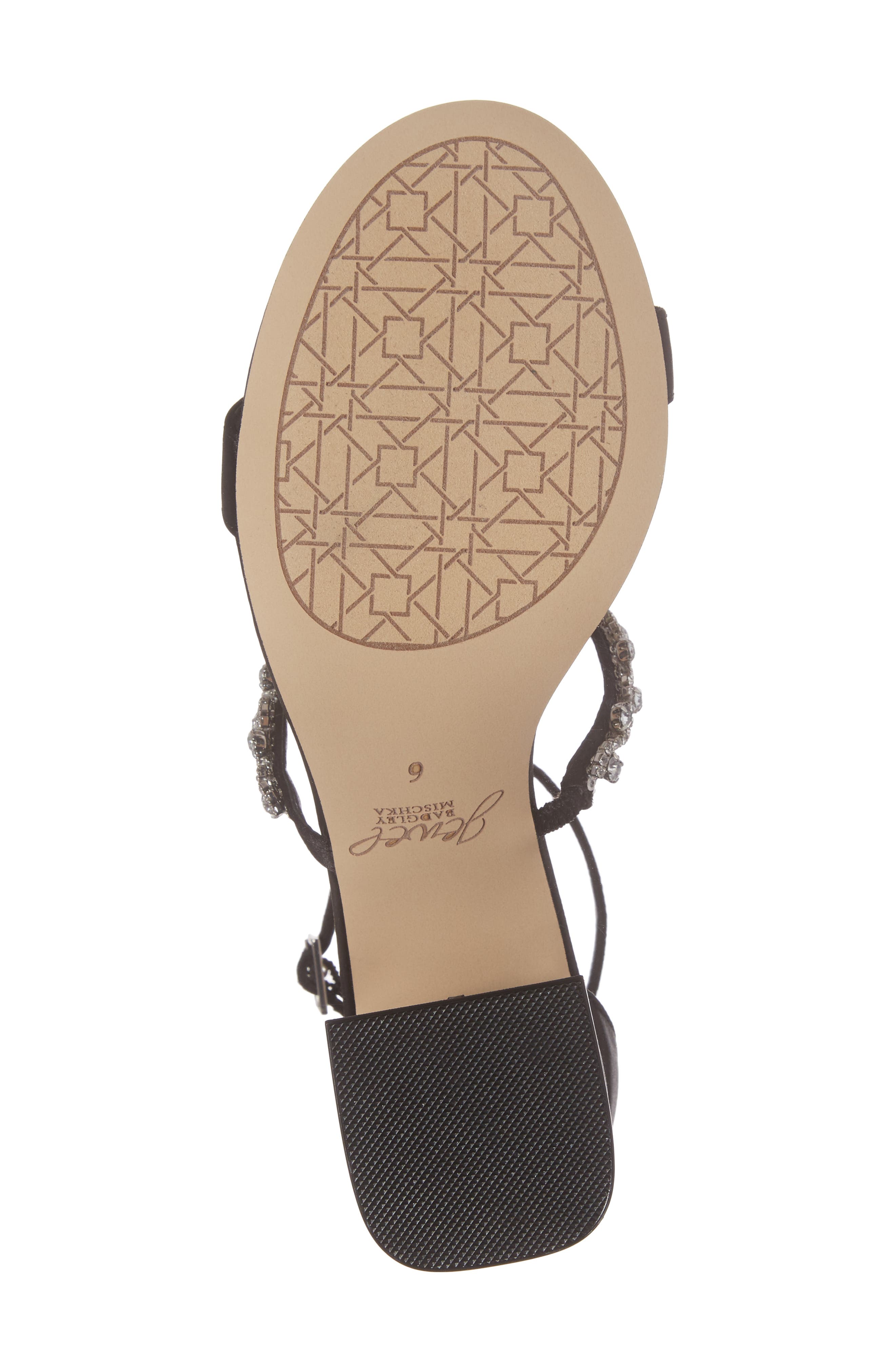 Jewel Badgley Mischka Alamea Block Heel Sandal, Alternate, color, 