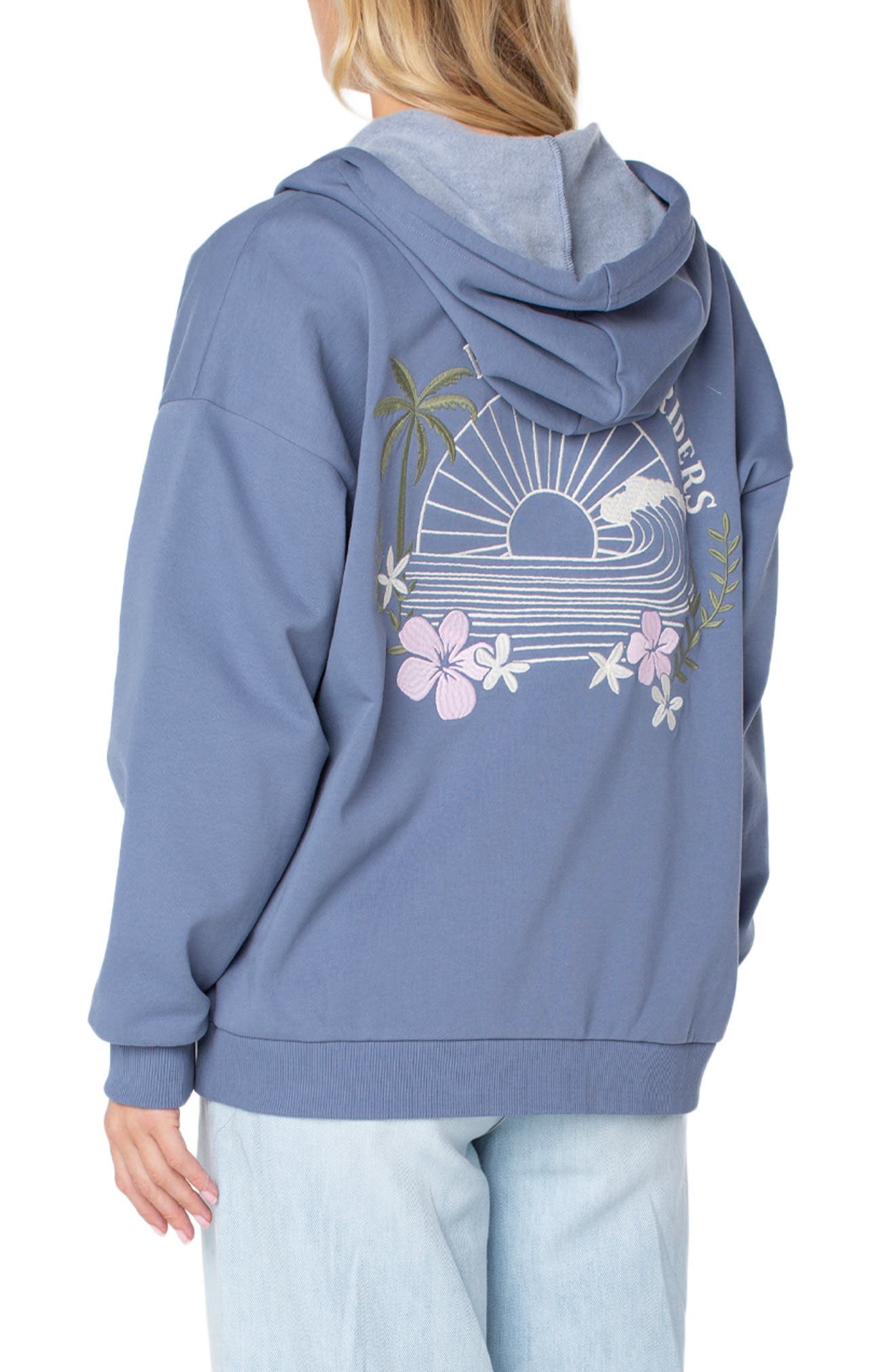 Roxy Line Up Full Zip Hoodie (Women) | Nordstrom