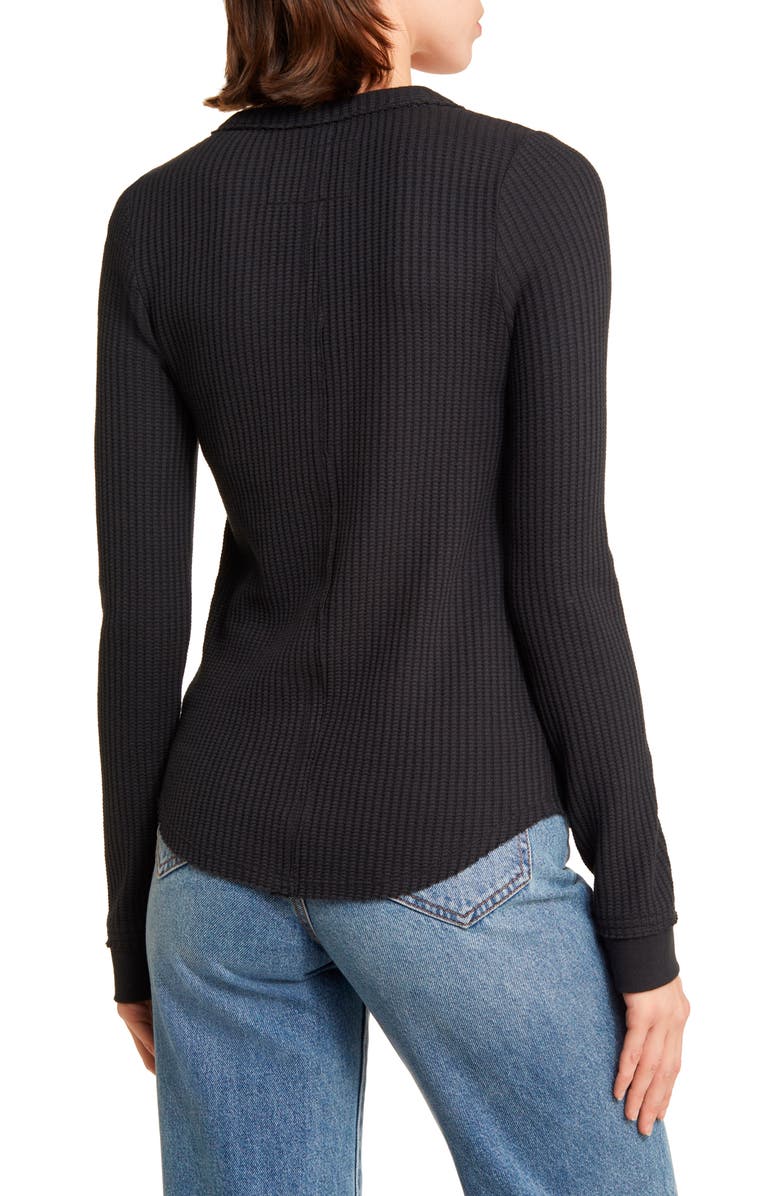 Faherty Legend Après Waffle Henley, Alternate, color,