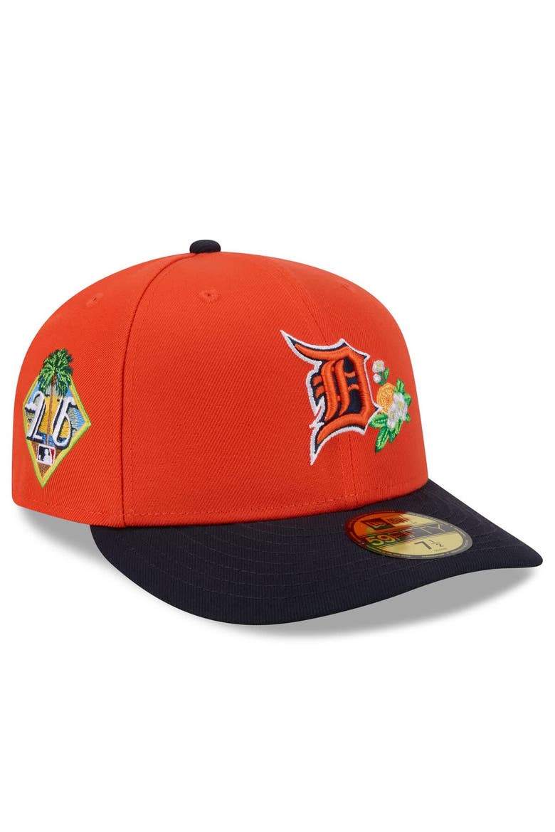 Men's New Era  Orange/Navy Detroit Tigers 2026 Spring Training 59FIFTY Fitted Hat, Main, color, Orange