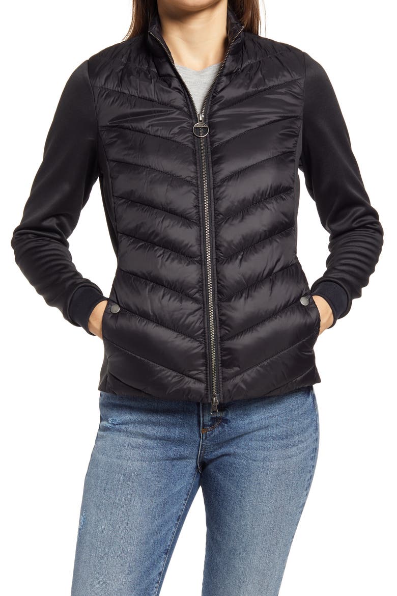 Women's Hargate Quilted Jacket, Alternate, color, BLACK