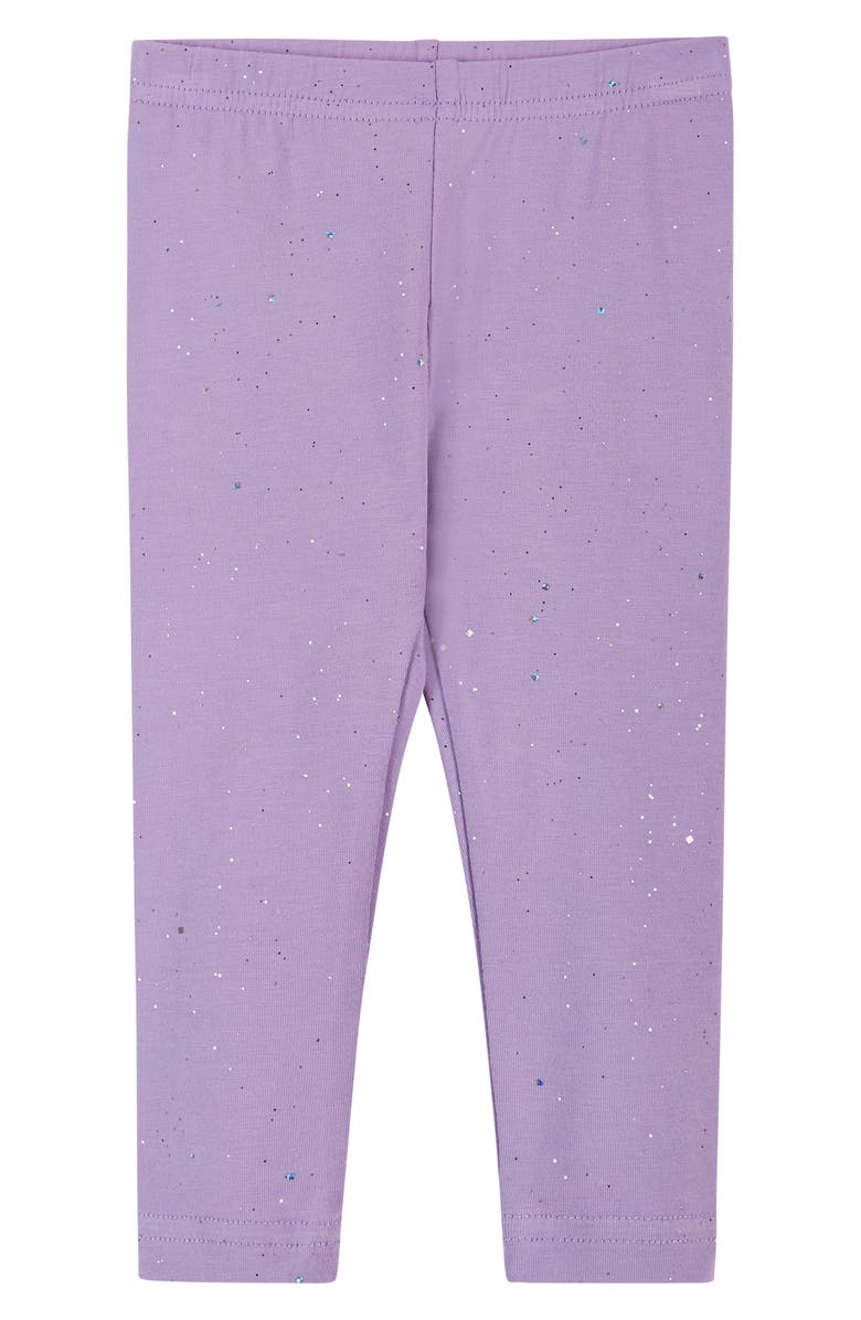 Andy & Evan Floral High Pile Fleece Sweater & Leggings Set, Alternate, color,