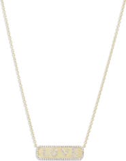 Meira T Diamond Love Pendant Necklace