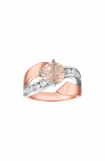 Bypass Cubic Zirconia Ring