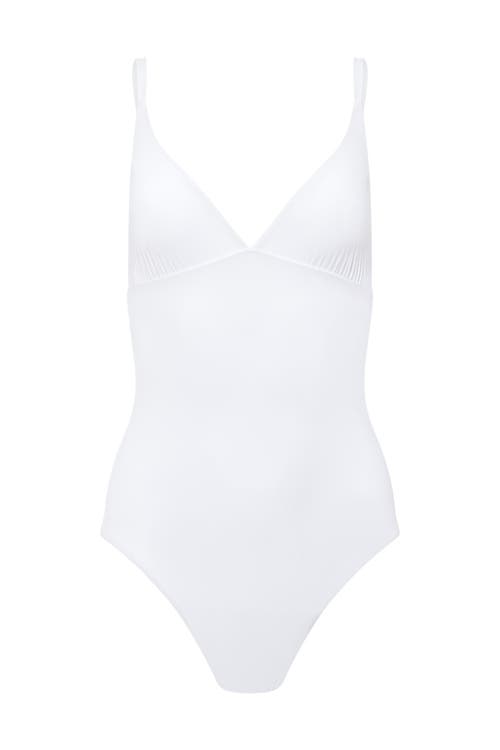 Tabacaru Catherine One-piece Swimsuit In White
