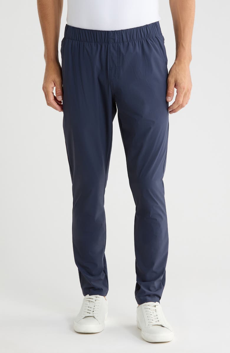 SKECHERS GO STRETCH<sup>™</sup> Ultra Tapered Pants, Main, color, Charcoal/ Navy