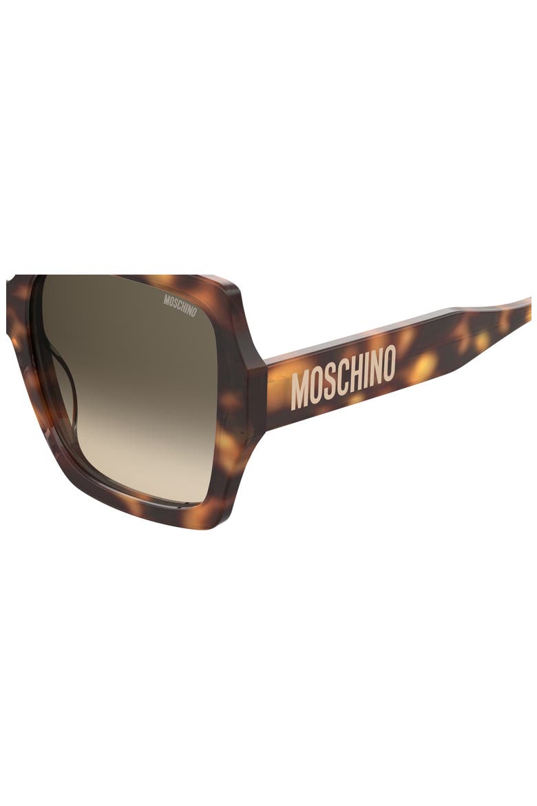 56mm Gradient Square Sunglasses, Alternate, color, 005L-9K