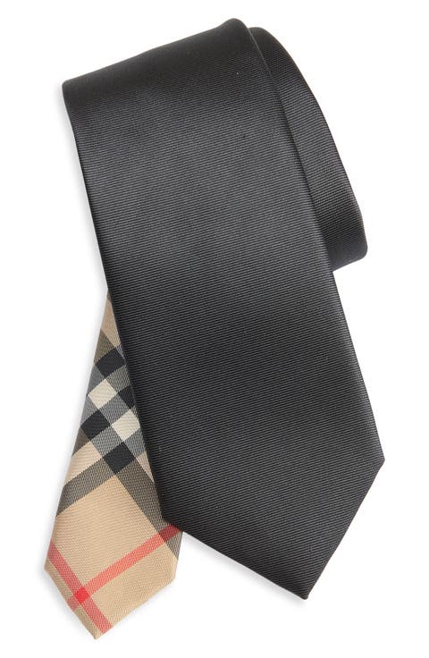 Check Lined EKD Silk Tie