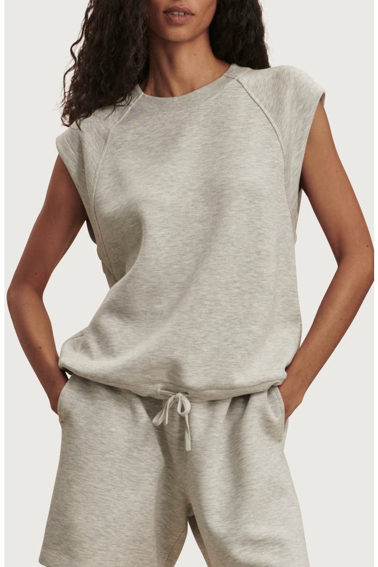 Salome Raglan T-Shirt, Main, color, LIGHT GREY MARL