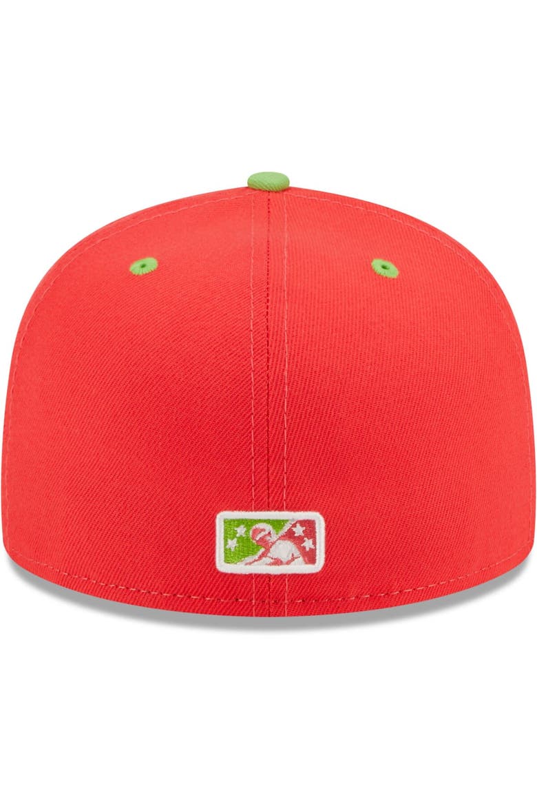 Men's New Era White/Green Playeros de Harrisburg Copa De La Diversion 59FIFTY Fitted Hat, Alternate, color, White