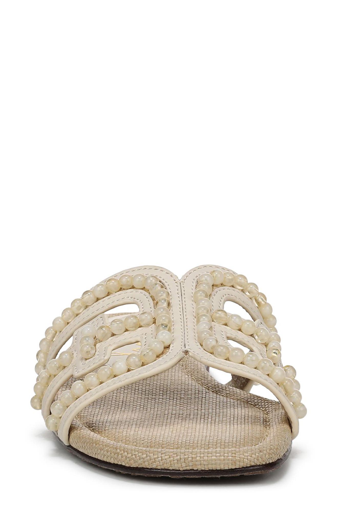 Sam Edelman Bay Tide Slide Sandal, Alternate, color, Light Almond/ Modern Ivory