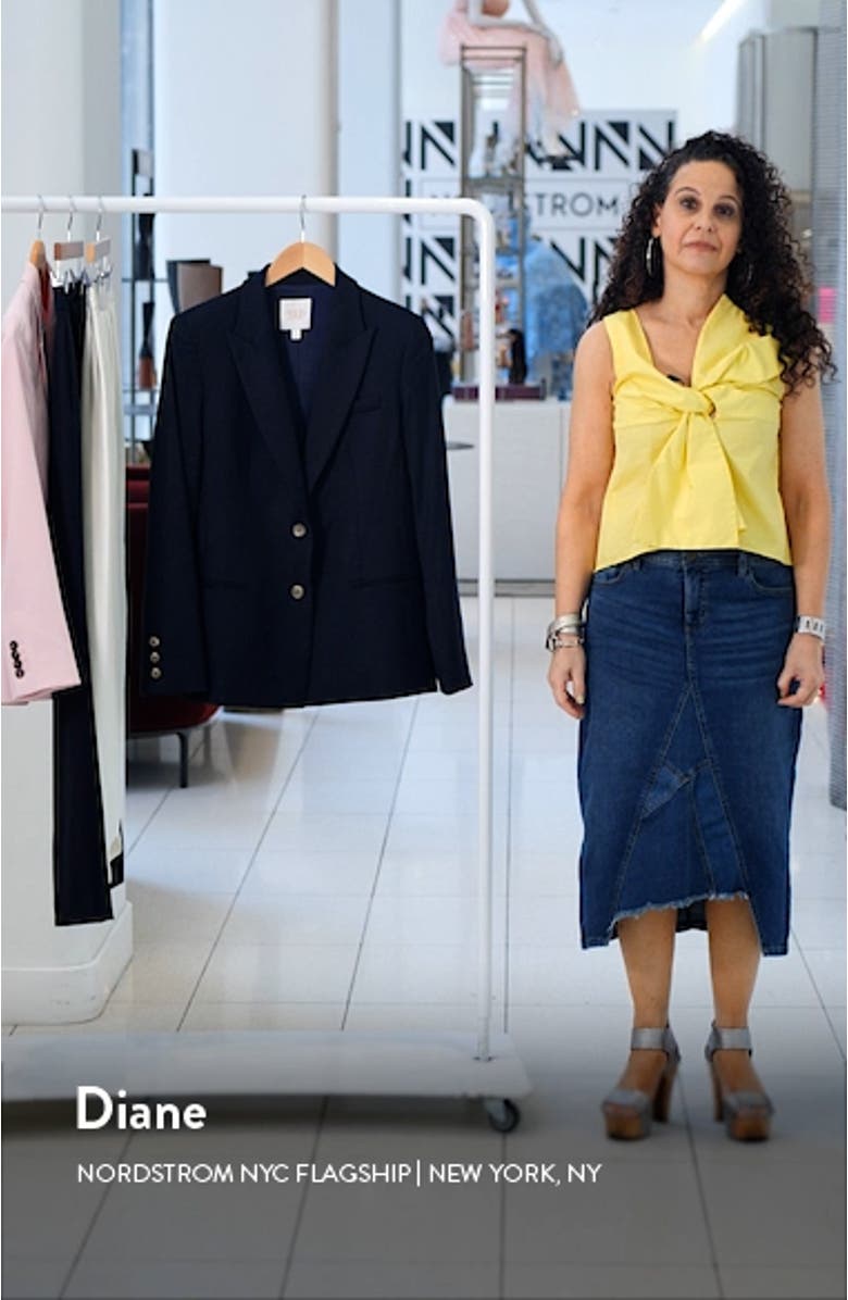 The Husband Wool Blend Blazer, sales video thumbnail