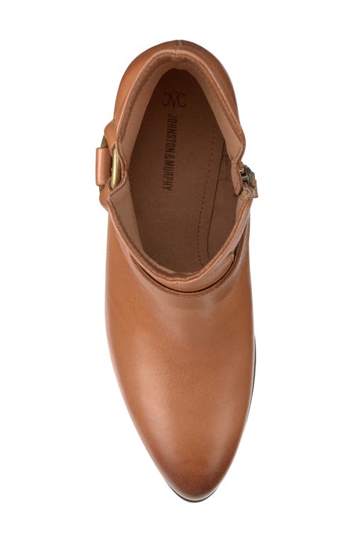 Johnston & Murphy Trista Harness Bootie In Brown