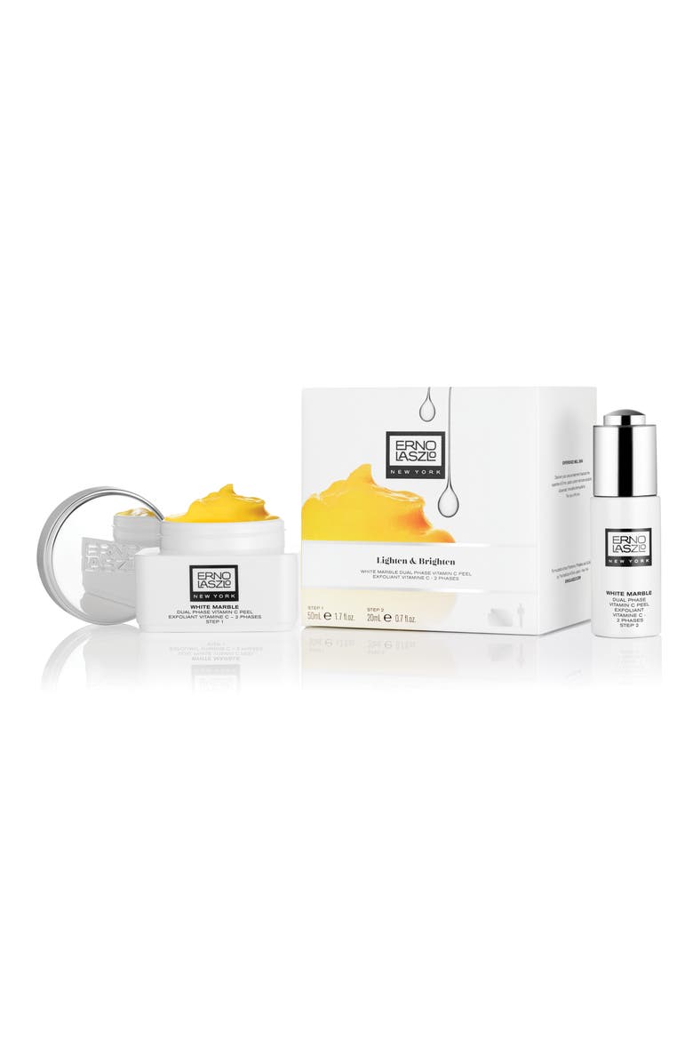 White Marble Dual Phase Vitamin C Peel Exfoliator, Alternate, color, NO COLOR