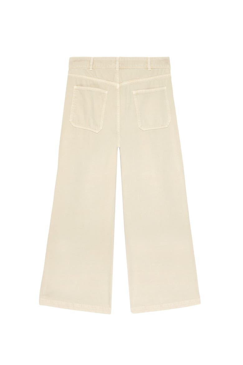 Utility Wide Jeans, Alternate, color, Neutral