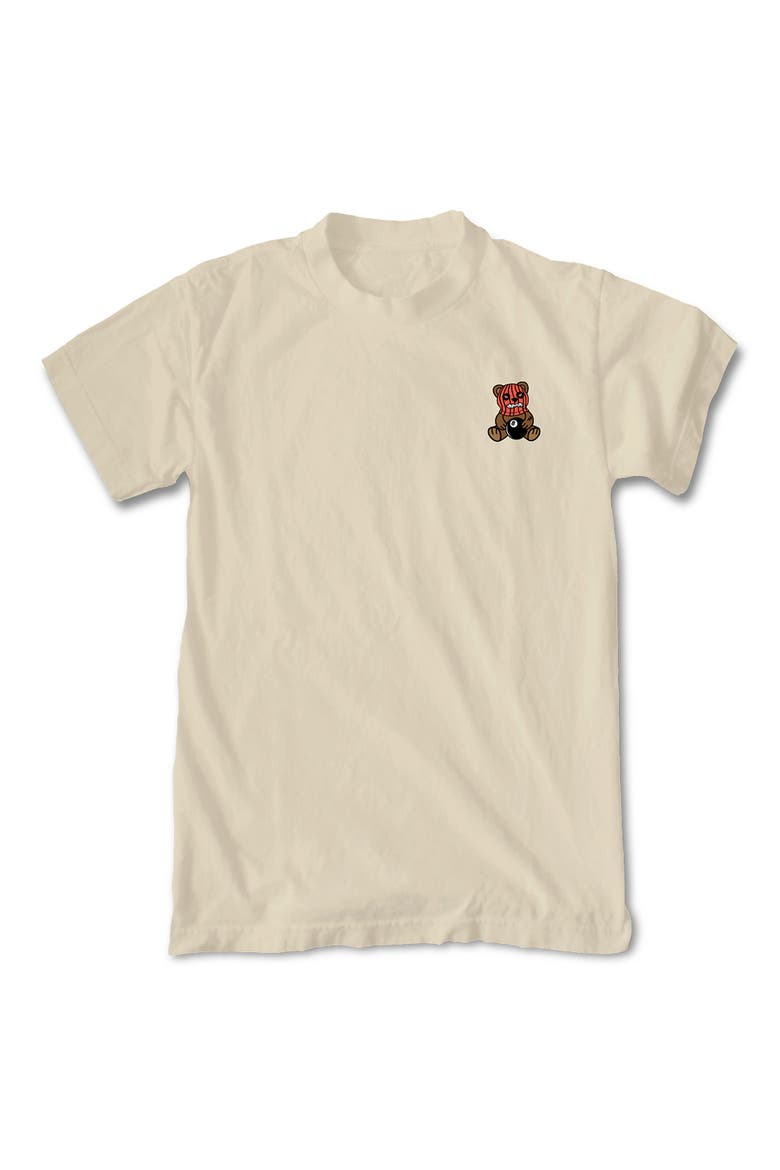 8Ball Bear Cotton Crew T-Shirt, Main, color, CREAM