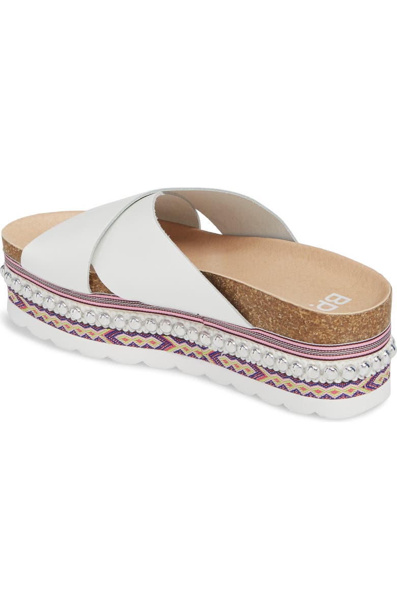 BP. Torri Platform Slide Sandal, Alternate, color,