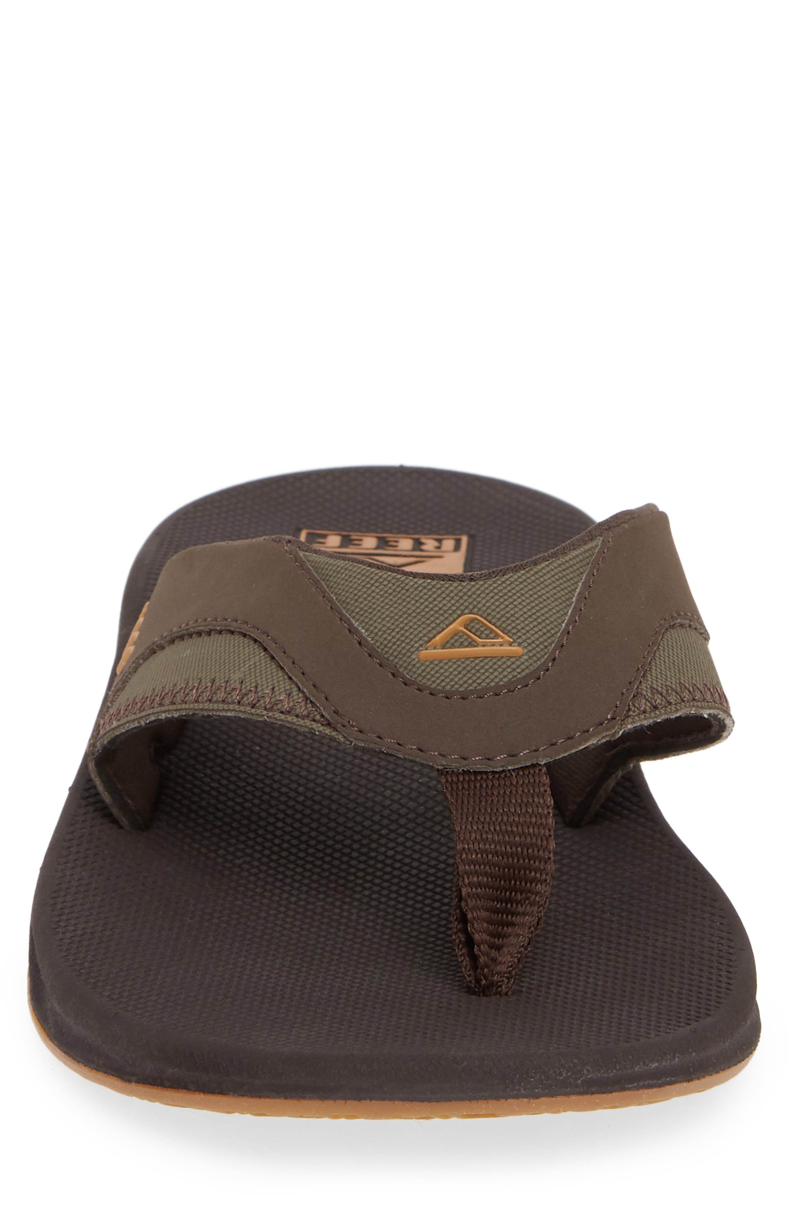 Reef Fanning Low Flip Flop, Alternate, color, Brown Gum
