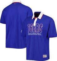 TOMMY JEANS Men's Tommy Jeans Royal Philadelphia 76ers Stanley Pique Polo
