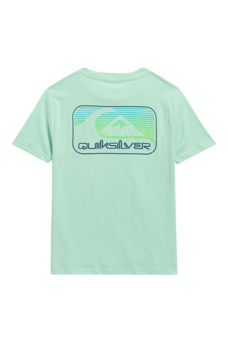 Kids' Core Graphic Print T-Shirt, Alternate, color, BROOK GREEN