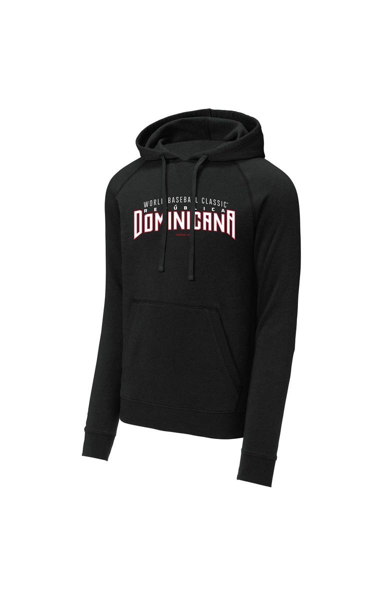 Legends Merchandise Men's LEGENDS Black Dominican Republic Baseball 2023 World Baseball Classic Country Pride Pullover Hoodie, Alternate, color, 