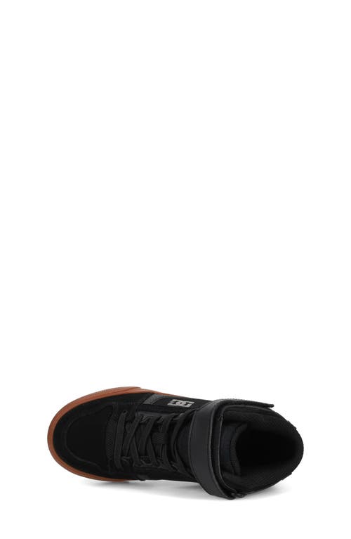 Dc Shoes Kids' Pure Hi High Top Sneaker In Black