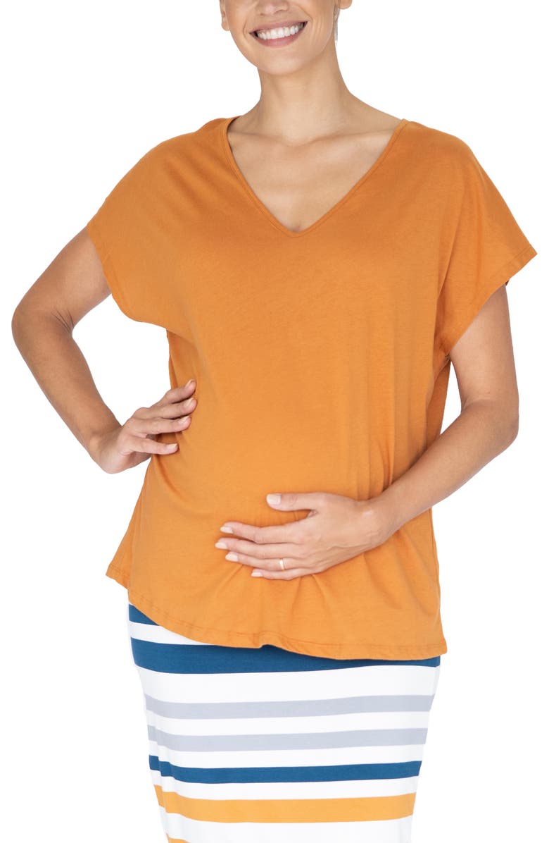 Angel Maternity Oversize Maternity T-Shirt, Main, color, 