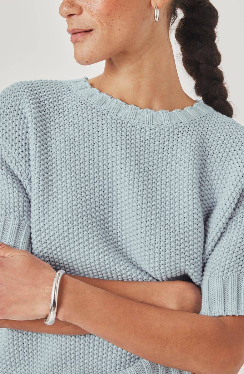 Splendid Annmarie Cotton Sweater, Alternate, color, Country Air Blue