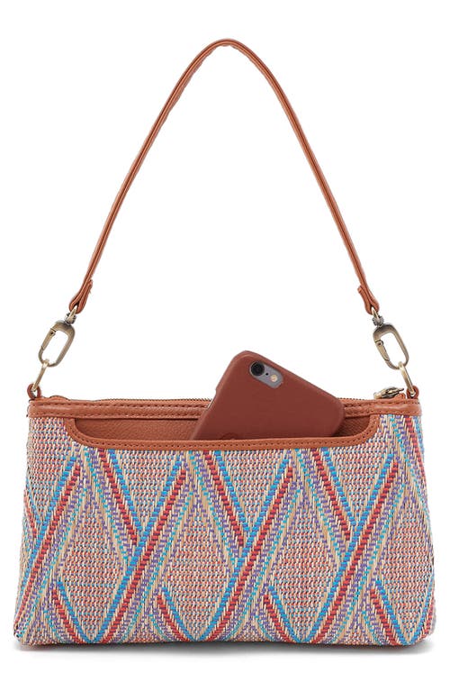 Hobo Darcy Raffia Convertible Crossbody Bag In Sunset Raffia