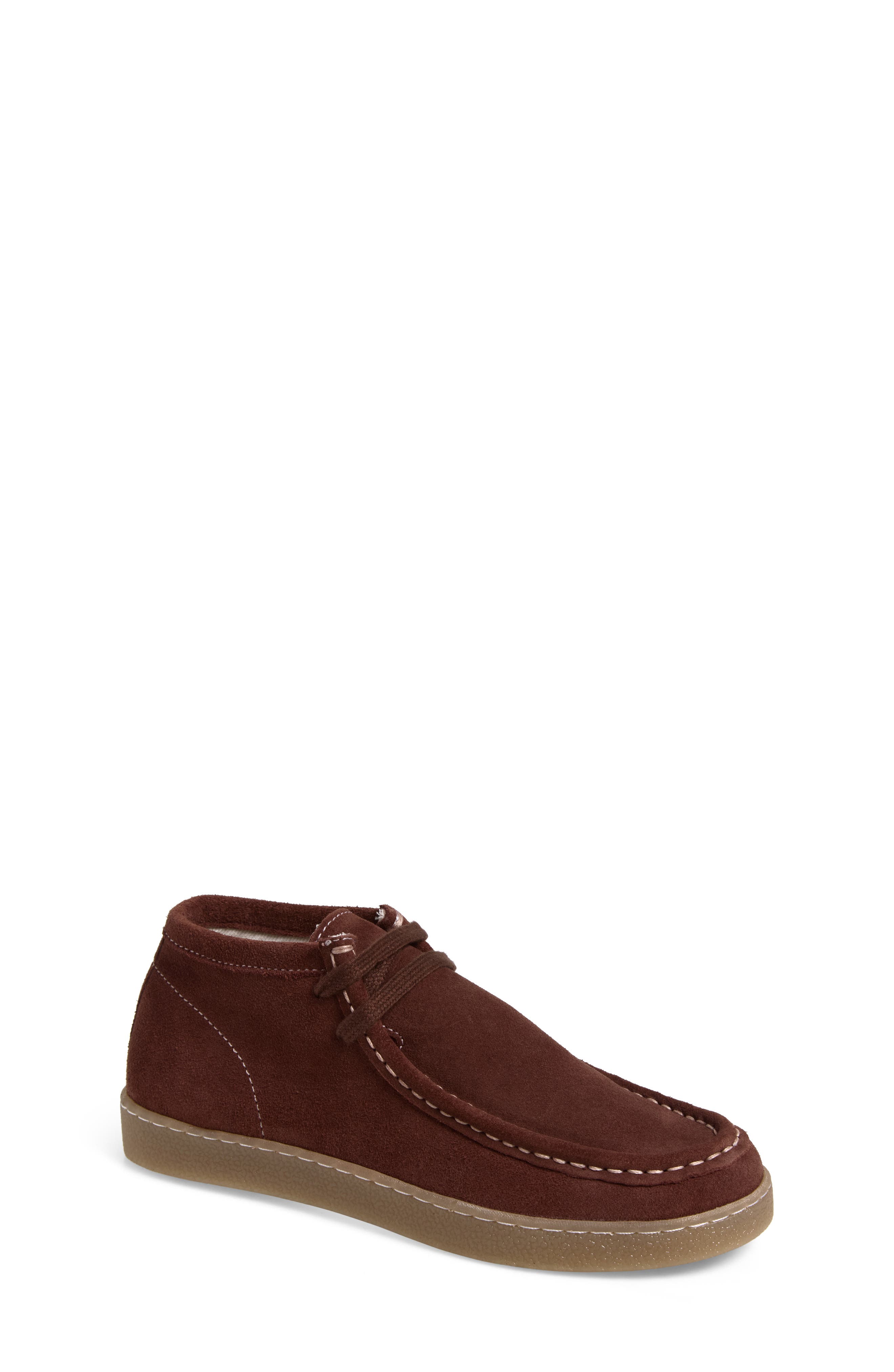 Kids' Moc Toe Boot, Main, color, CAPPUCCINO