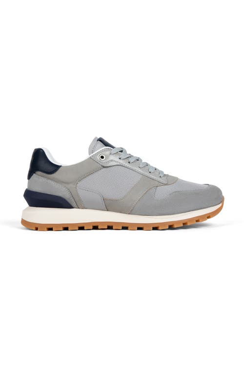 Anthony Veer Edward Runner Sneaker In Grey Navy