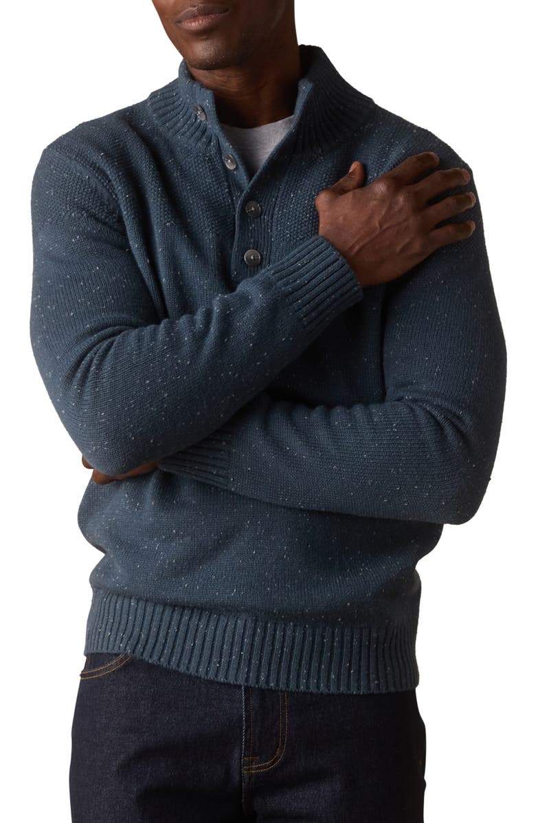 The Normal Brand SeaWool Nep Sweater, Main, color, Waterloop