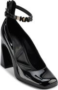 KARL LAGERFELD PARIS Pavla Ankle Strap Pump
