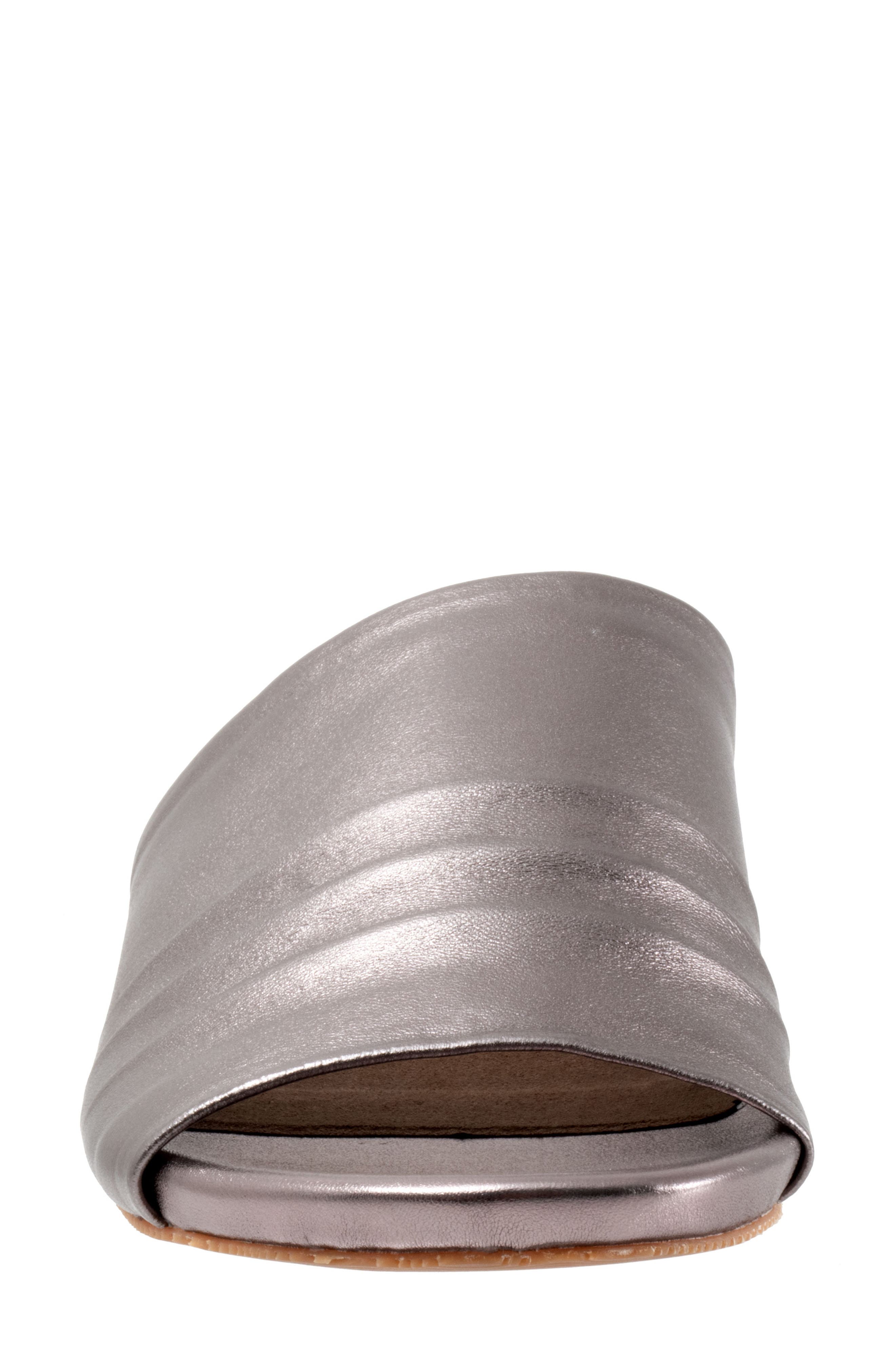 Camano Slide Sandal, Alternate, color, PEWTER METALLIC