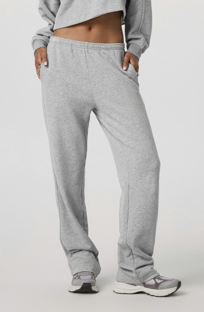 Vuori Sedona Straight Leg Sweatpants, Main, color, Light Heather Grey