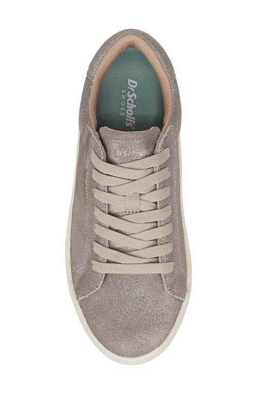 Dr. Scholl's Take Time Platform Sneaker In Silver