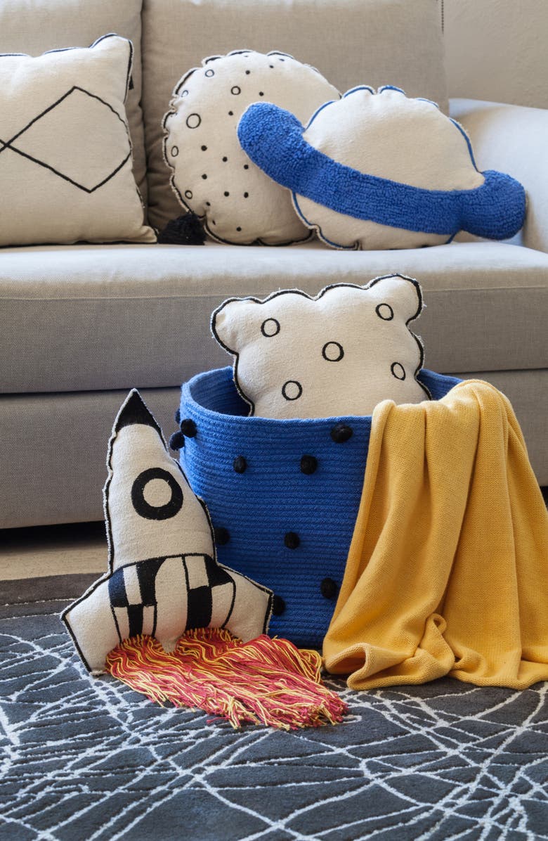 Lorena Canals Rocket Cushion, Alternate, color,