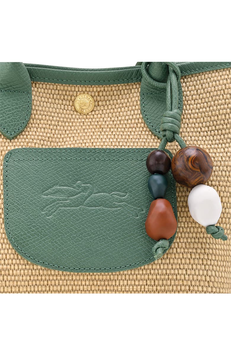 Longchamp Extra Small Le Pliage Panier Ceramique Top Handle Bag, Alternate, color, Oregano