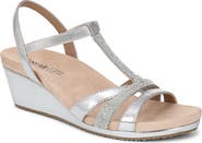 LifeStride Mimosa Slingback Platform Wedge Sandal